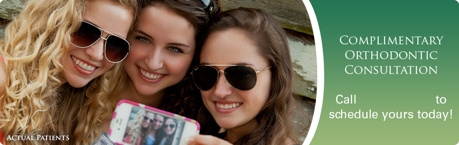 stock photo image of orthodontic patients